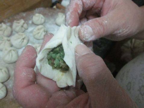 蕨菜猪肉馅包子步骤9
