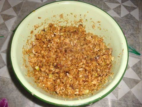 圆白菜酱肉包步骤4
