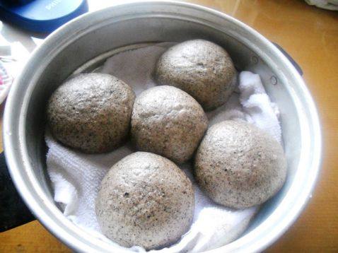 黑芝麻包步骤6