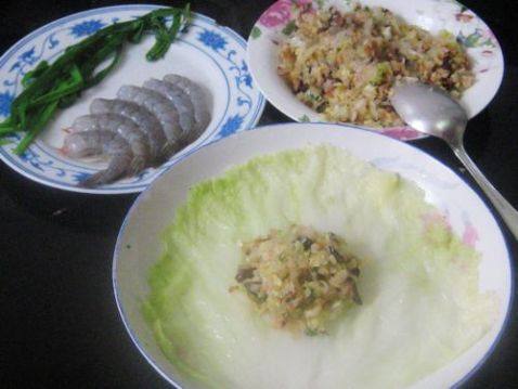 鲜虾白菜包步骤13