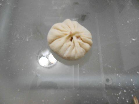 高丽菜水煎包步骤7