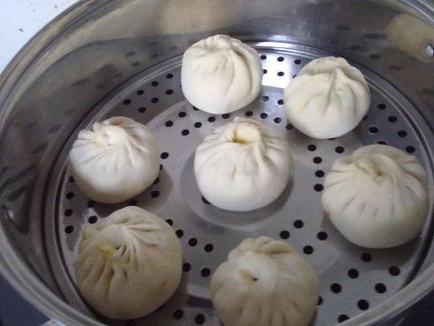 胡萝卜大蒸包步骤9