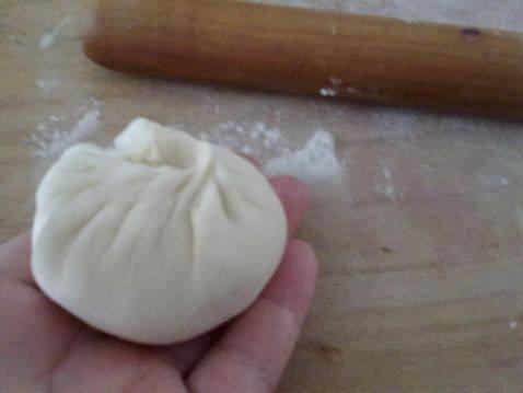 猪肉白菜粉条大蒸包步骤9