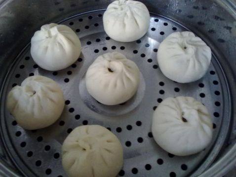 猪肉白菜粉条大蒸包步骤10