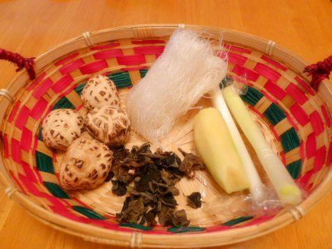 西葫芦鸡蛋素包子步骤3