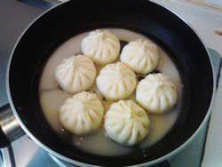茄子鲜肉水煎包步骤9