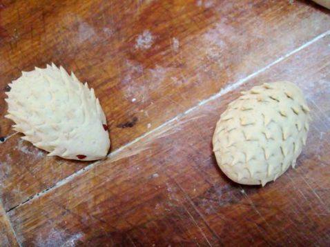 全麦豆沙刺猬包步骤8