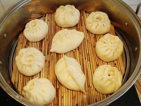 香菇油菜酱肉包步骤8