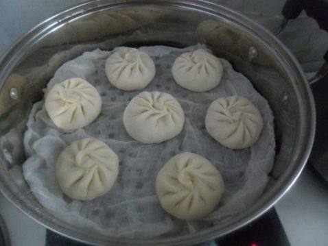 小白菜素馅包子步骤16