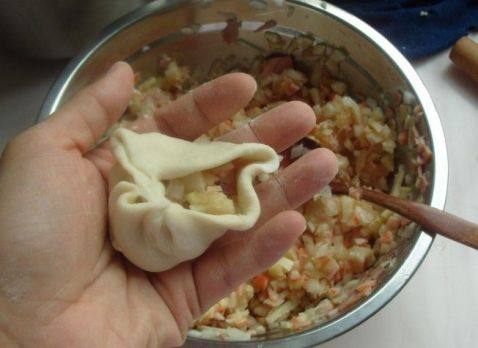 海味萝卜蒸包步骤4