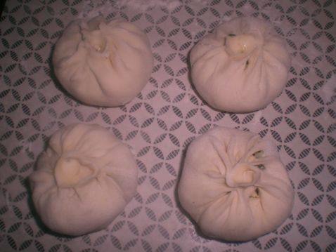 香干香菇韭菜大素包步骤8