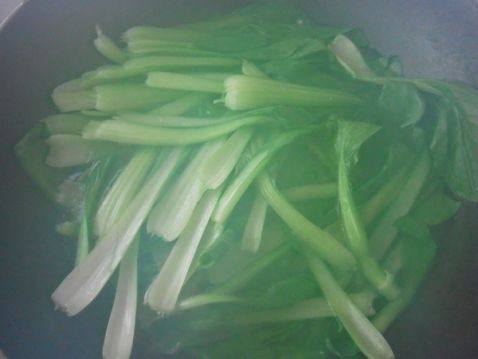 玉米香菇油菜包子步骤2