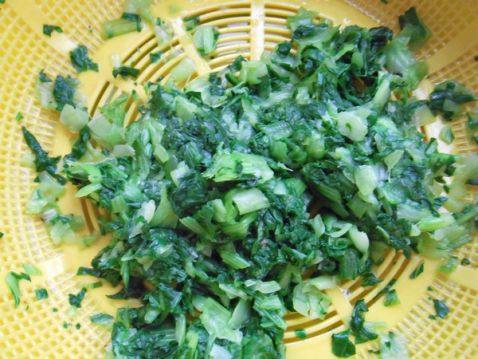 玉米香菇油菜包子步骤6