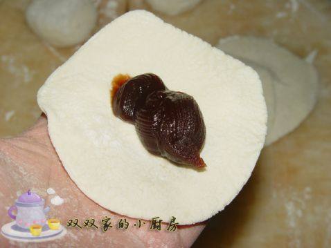 小兔子豆沙包步骤5
