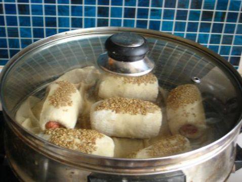 香肠早餐卷步骤16