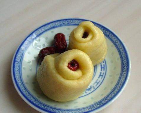 红枣南瓜玫瑰卷步骤11