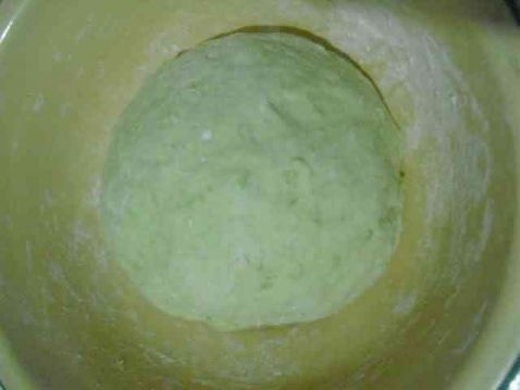 青豆玫瑰卷步骤2