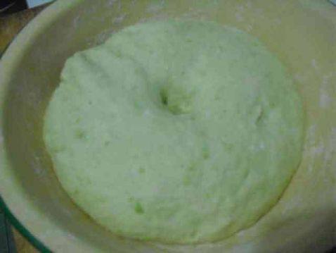 青豆玫瑰卷步骤4
