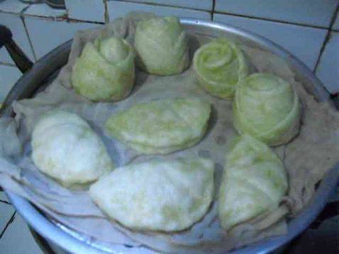 青豆玫瑰卷步骤8