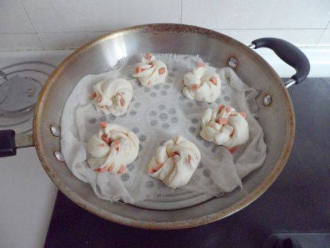 火腿肠花卷步骤12
