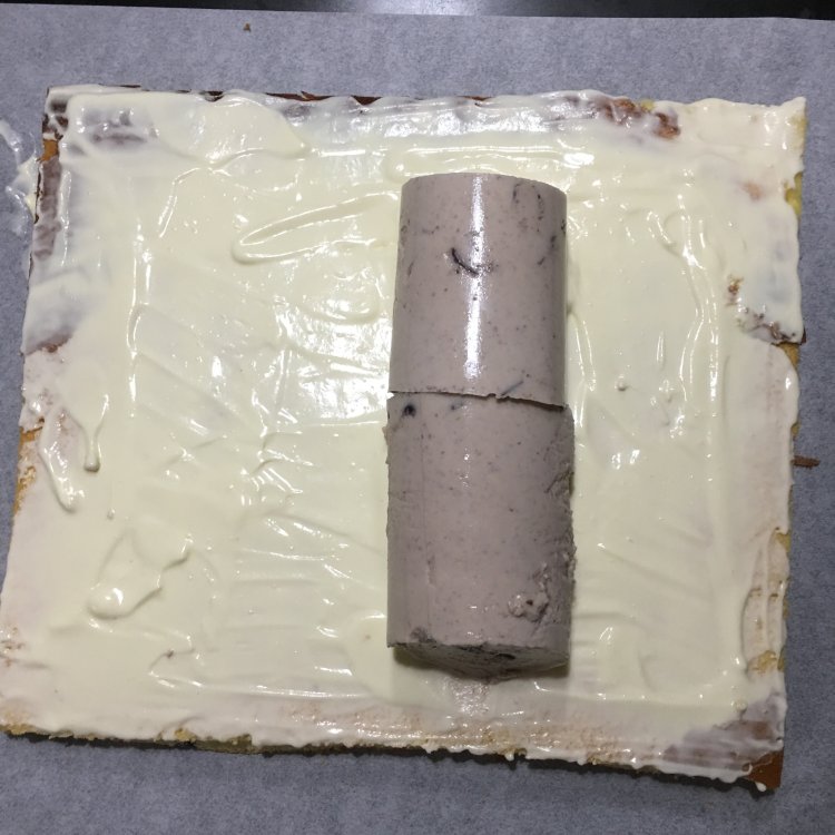 蔓越莓奶冻蛋糕卷步骤14