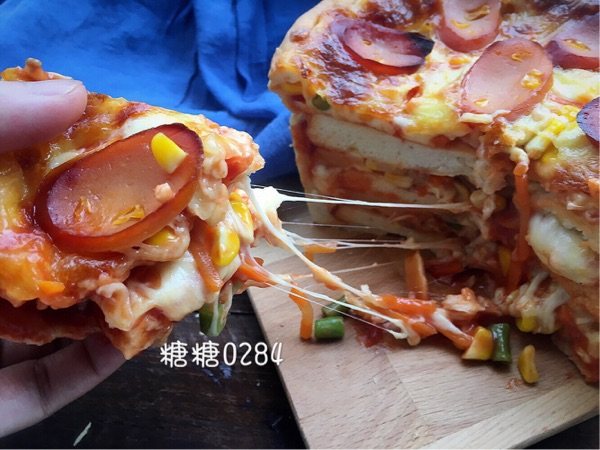 披萨蛋糕步骤25