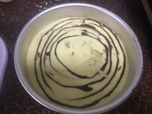 斑马酸奶蛋糕步骤12