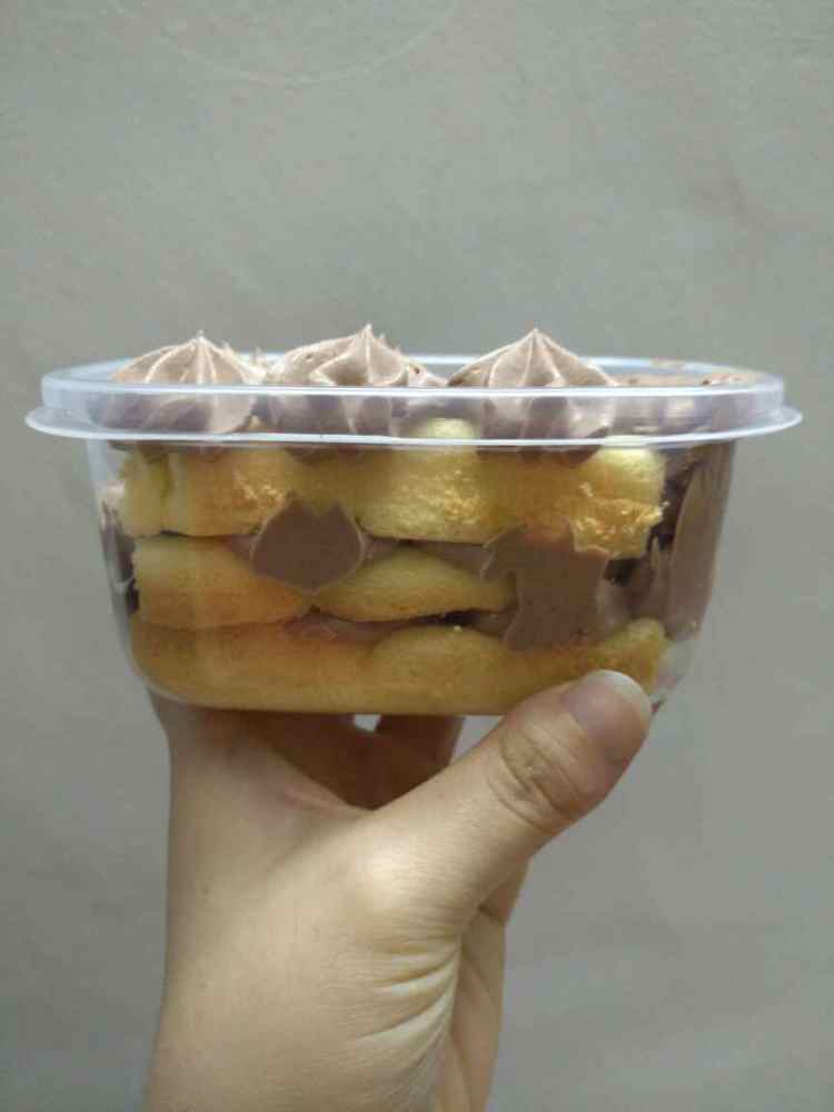巧克力盒子蛋糕步骤5