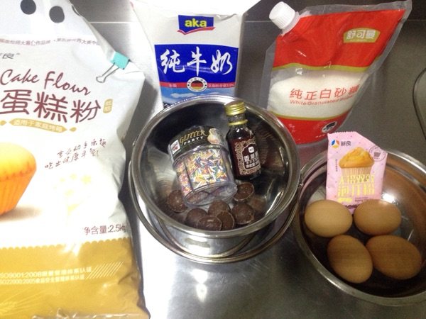 巧克力多拿滋步骤1