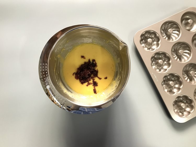 玫瑰玛德琳步骤8