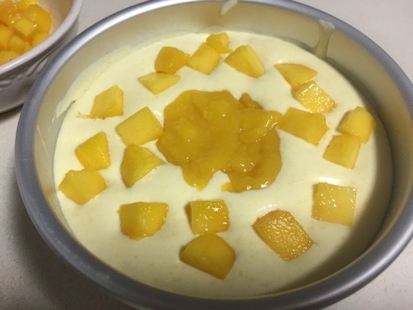百香果芒果流心慕斯步骤17