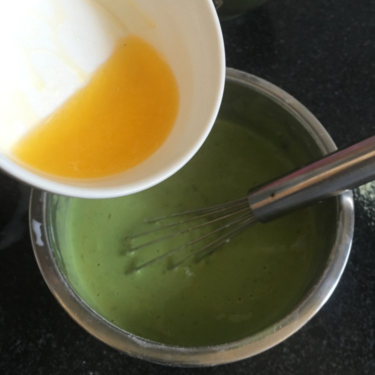 芒果抹茶千层蛋糕步骤5