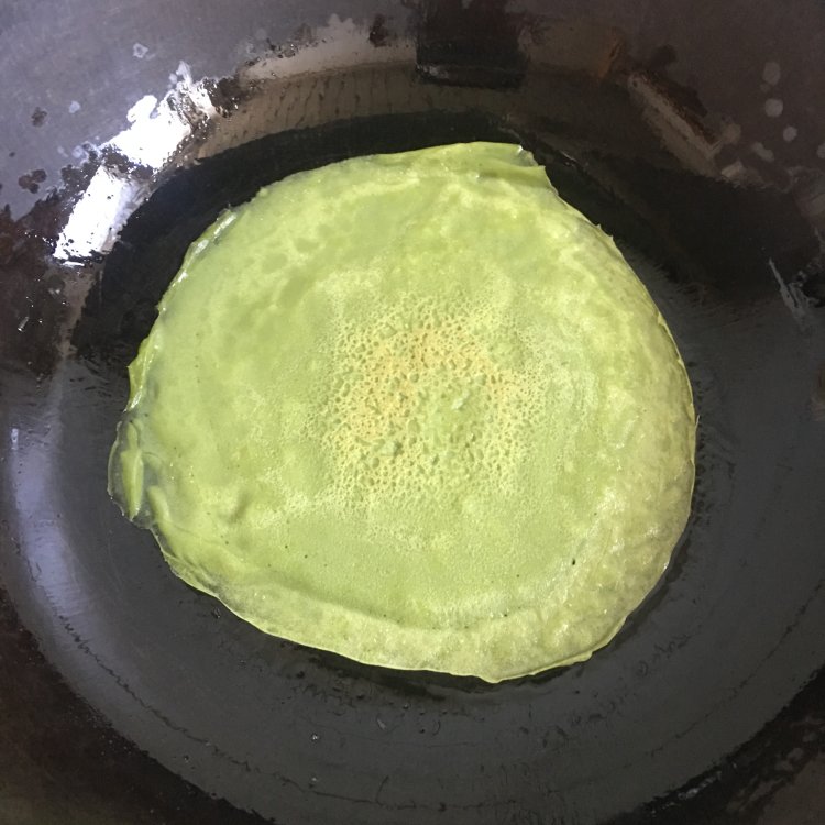 芒果抹茶千层蛋糕步骤9