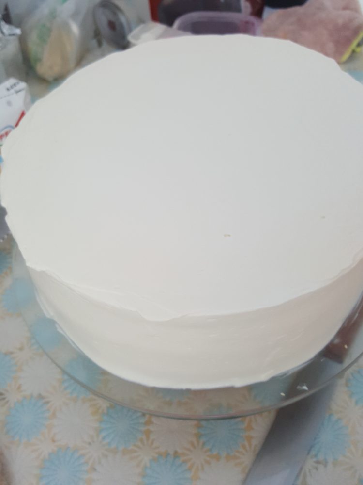 鲜花生日蛋糕步骤6