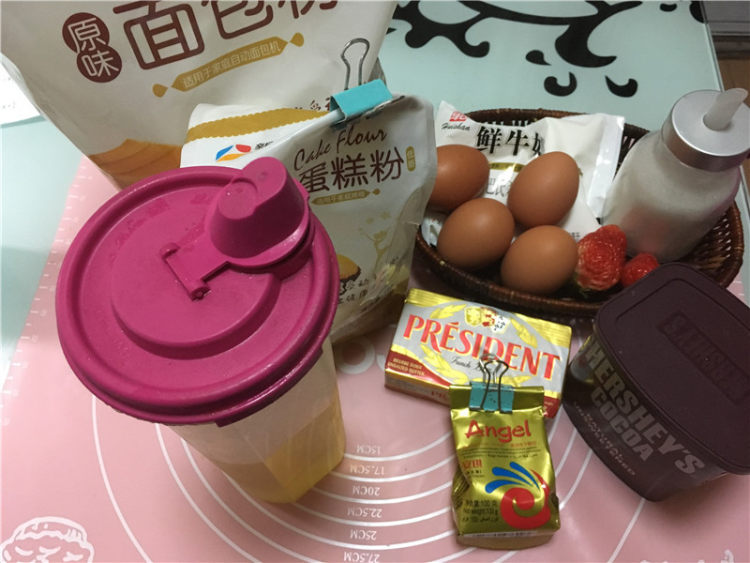 蛋糕夹心面包步骤1