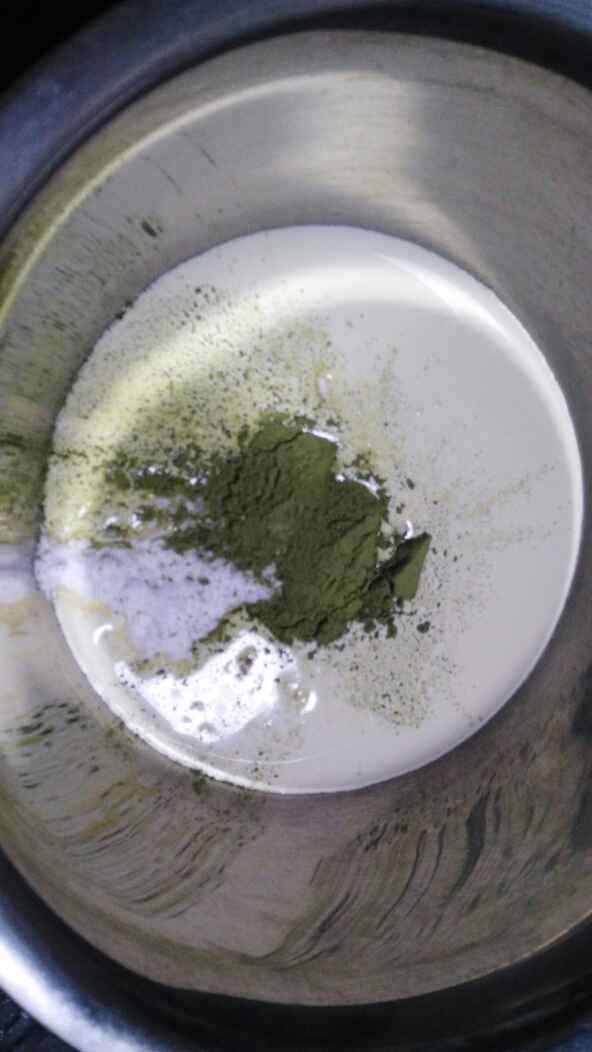 抹茶蛋糕步骤6