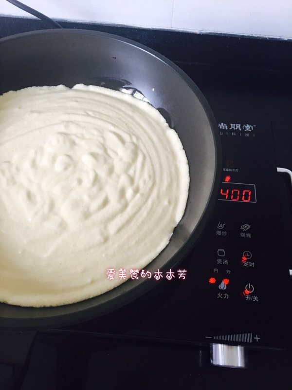 平底锅版本烤蛋糕步骤16