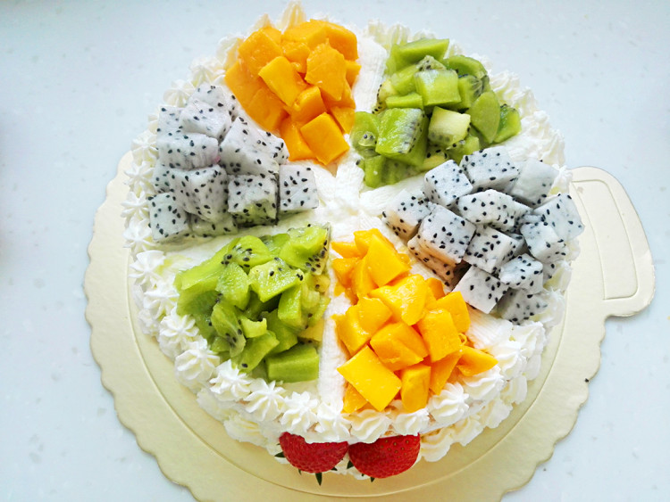 水果生日蛋糕（8寸）步骤13