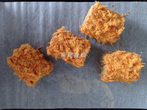 肉松年轮蛋糕步骤16