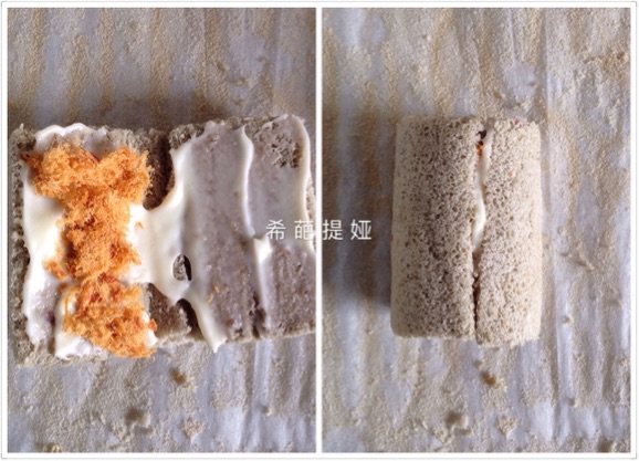 肉松年轮蛋糕步骤14