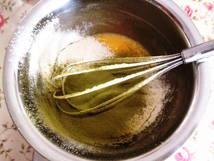 格子蛋糕步骤9