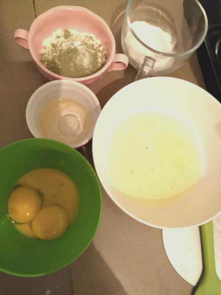 橘色奶油蛋糕步骤1