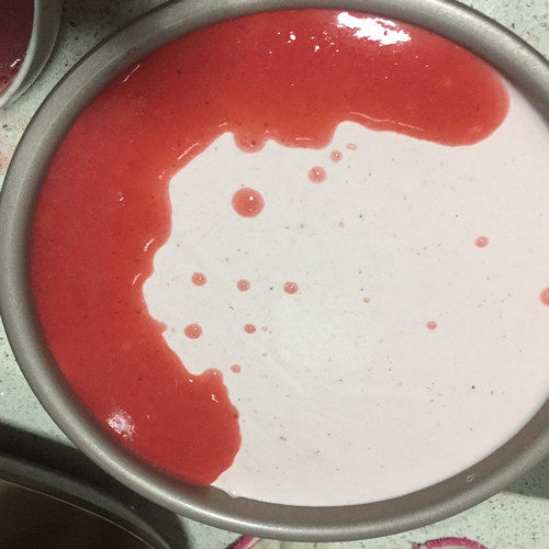 花色慕斯蛋糕步骤21