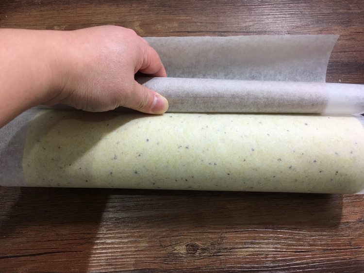 枣泥蛋糕卷步骤16