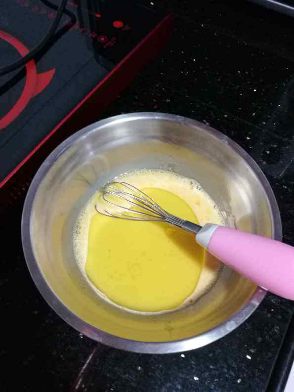 抹茶小四蛋糕卷步骤5