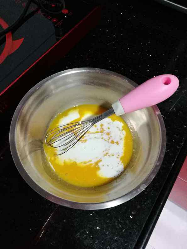 抹茶小四蛋糕卷步骤4