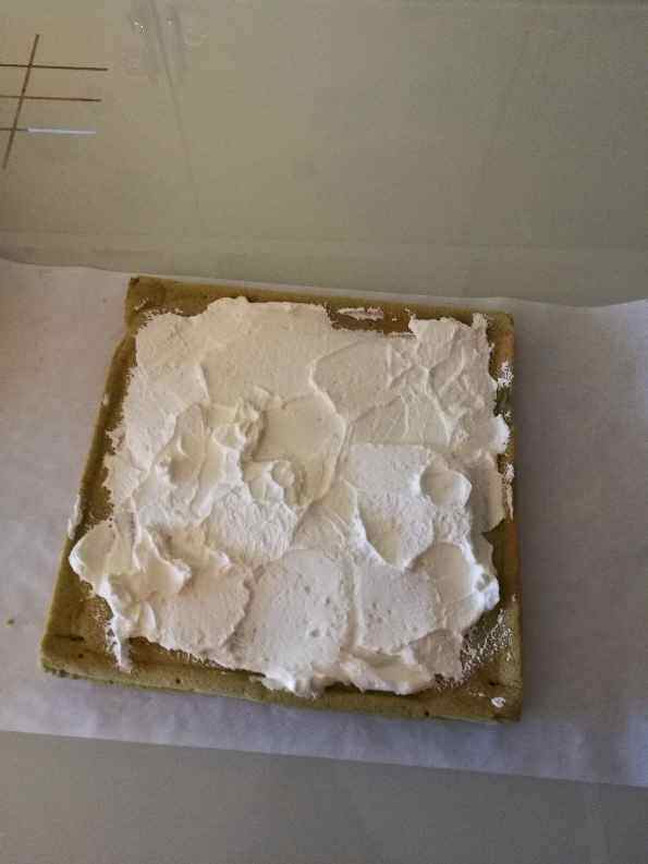 抹茶小四蛋糕卷步骤14