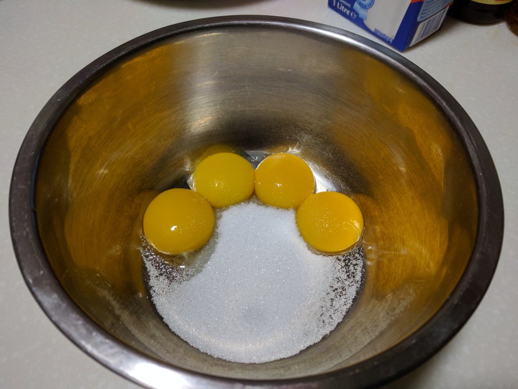 日式豆乳盒子蛋糕步骤1