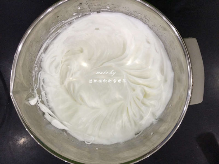 蛋糕火美人—火龙果蛋步骤6