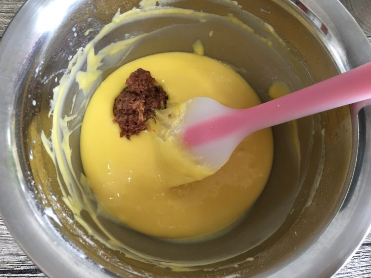 玫瑰花酱戚风蛋糕步骤8